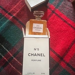 Vintage Chanel No. 5 1/3 fl oz 10ml perfume